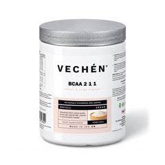 VECHÉN bcaa 211 lemon lime — front view on a white background