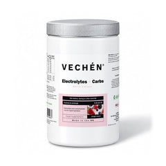 VECHÉN electrolytes carbs berry — front view on a white background