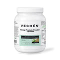 VECHÉN hemp protein powder greens unflavoured — front view on a white background