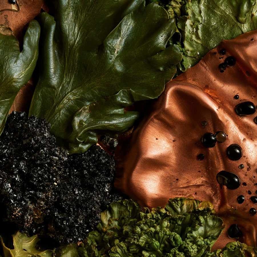 Iodine and copper