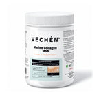 VECHÉN marine collagen msm orange mango — angled front view on a white background