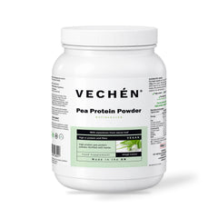 VECHÉN pea protein powder unflavoured — front view on a white background