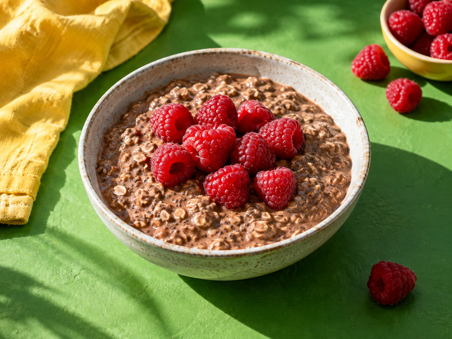 Chocolate overnight oats