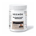 VECHÉN soy protein powder multivitamins chocolate — front view on a white background